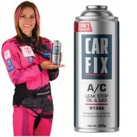 GAZ DO KLIMATYZACJI CarFix AC R134A Czynnik Olej Uszczelniacz 3w1 R134 A