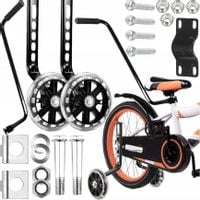 ZESTAW KÓŁKA PODPOROWE BOCZNE UCHWYT PCHACZ ROWERU