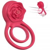 PENISA WIBRACYJNY PIERŚCIEŃ WIBRATOR MASAŻ łechtaczki DLA MĘŻCZYZN PAR