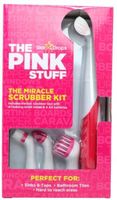 Pink Stuff The Miracle Scrubber Kit Zestaw 4 Szczotek Czyszczących