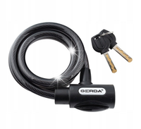 ZAPIĘCIE ROWEROWE LINKA, CZARNY, KORPUS OKRĄGŁY FLEX 1200/8V - MP BL 33648
