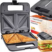 TOSTER OPIEKACZ DO KANAPEK TOSTÓW SANDWICH 1000W