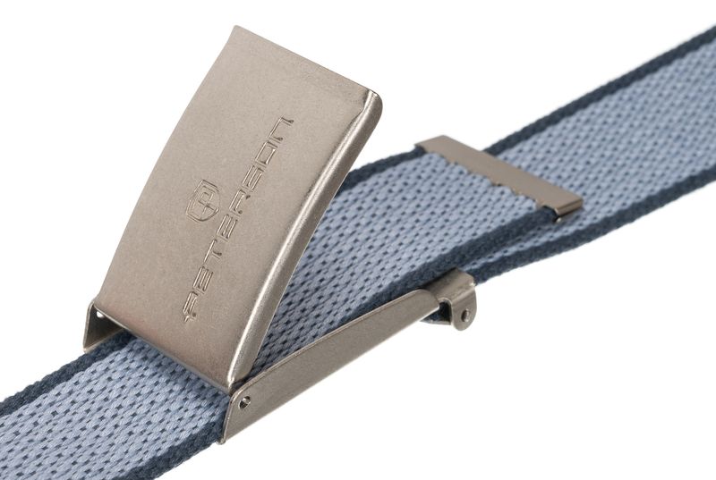 pasek parciany ptn silver-d.grey-125 zdjęcie 4
