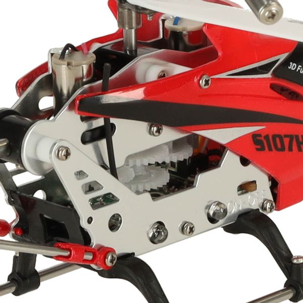 Helikopter zdalnie sterowany RC SYMA S107H 2.4GHz RTF czerwony zdjęcie 10