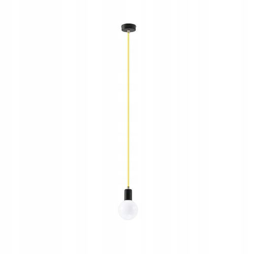 Lampa Wisząca EDISON Żółta na Arena.pl
