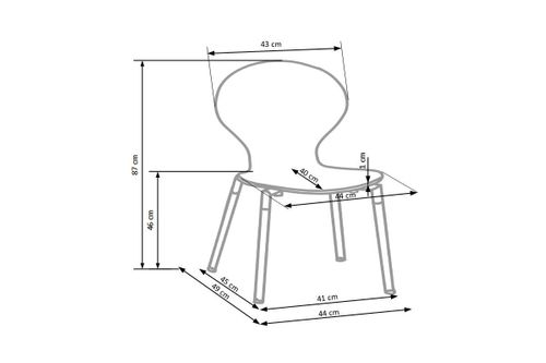 Krzesło K164 biały na Arena.pl