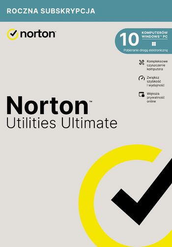 Norton Utilities Ultimate 10 PC / 1 Rok na Arena.pl