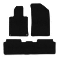 Dywaniki welurowe BASIC do Peugeot 508 I 2010-2018 czarne