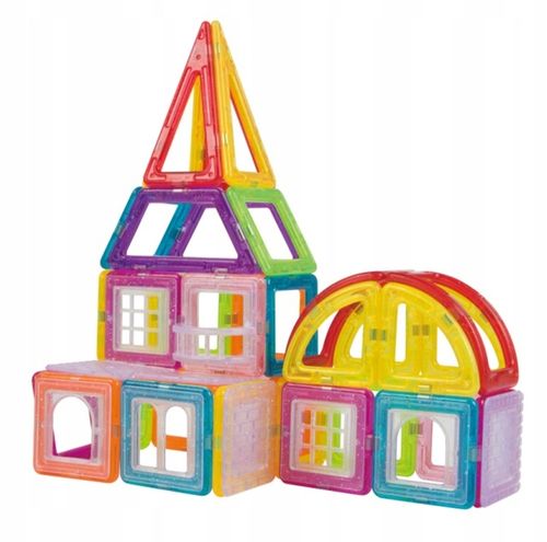 KLOCKI MAGNETYCZNE PANELE NEODYMOWE 76 EL ZESTAW na Arena.pl