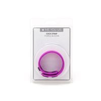me you us purple silicone cock strap