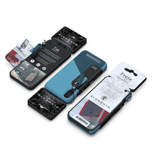 Materiałowe etui do iPhone Xs Max (Petrol) #0 na Arena.pl
