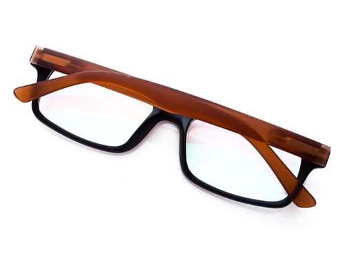 Okulary zerówki wayfarer nerdy na Arena.pl