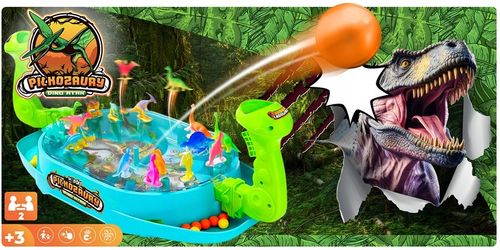 Bitwa Dinozaurów Gra Zręcznościowa Strzelanka Piłkozaury - Dino Atak WEBSKI na Arena.pl