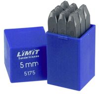 Stemple cyfrowe numeratory 2mm do stali twardej LIMIT