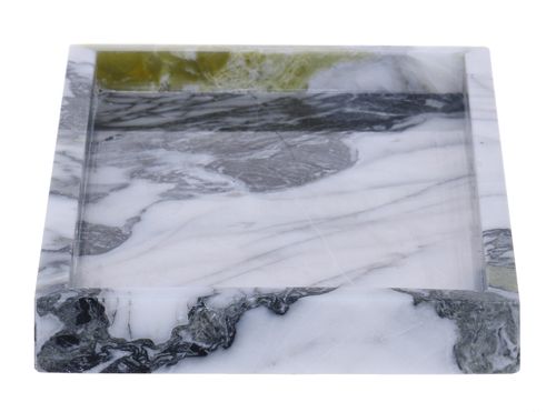 Niebieska Taca Marble Mint Grey 25X15X2Cm na Arena.pl