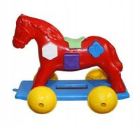 Konik edukacyjny na kolkach 00201