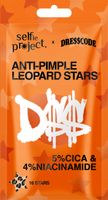 SELFIE PROJECT X DRESCODE PLASTRY NA WYPRYSKI LEOPARD STARS 16 SZT