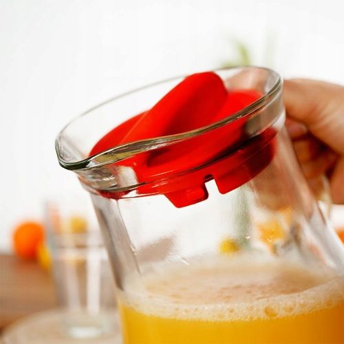 Dzbanek NA NAPOJE wodę sok lemoniadę do napojów szklany z pokrywką 2,1L na Arena.pl