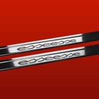 Listwa progowa FIAT GRANDE PUNTO ESSEESSE Stal nierdzewna 304 połysk 2szt