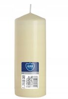 Świeca parafinowa Bezzapachowa Aura Bispol 60/150 ecru