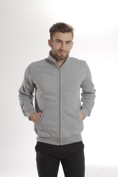 Bluza męska szara Lesław Rozmiar - 4XL zdjęcie 1