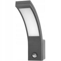 Lampa Elewacyjna LED z CZUJNIK RUCHU ZMIERZCHU Kinkiet Zewnętrzny 10W IP54