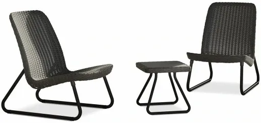 Komplet ogrodowy RIO PATIO Graphite zdjęcie 1