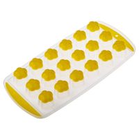 Foremka pół elastyczna FRESCO kwiatek do kostek lodu na 18 kostek lodu