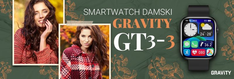 Smartwatch Damski Gravity GT3-3 zdjęcie 5