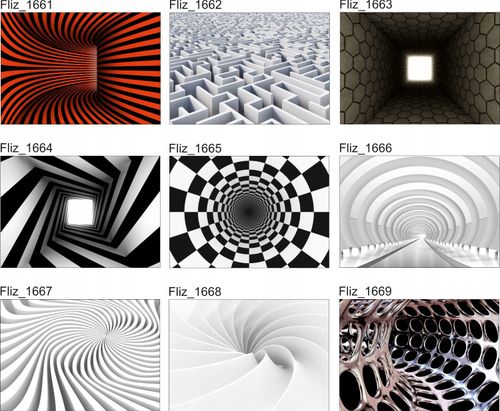 Fototapety fototapeta na ścianę tunel 3d na wymiar na Arena.pl