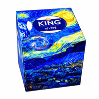 Chusteczki higieniczne box 56 sztuk 3-warstwowe KING of Art