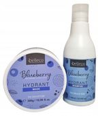BELLECO Blueberry jagoda zestaw po nanoplastii nano dla blond 2x300ml
