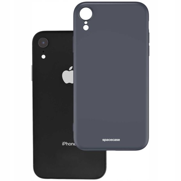 Spacecase Silicone Case Iphone Xr Black zdjęcie 2