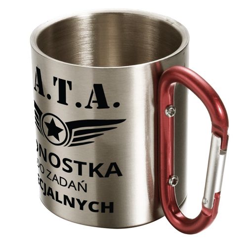 KUBEK Z KARABIŃCZYKIEM TATA JEDNOSTKA DO ZADAŃ SPECJALNYCH 300ML na Arena.pl