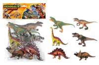 figurki 6szt. dinozaury