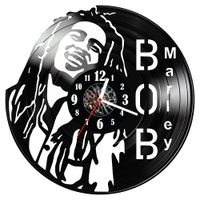 Zegar ścienny z płyty winylowej Bob Marley 789.14
