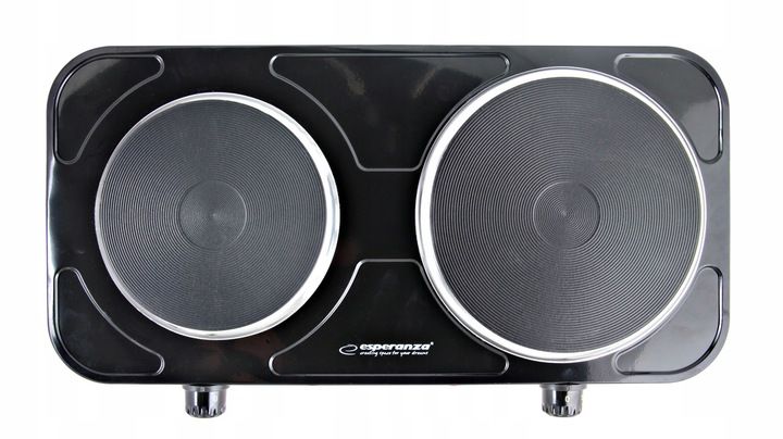 KUCHENKA ELEKTRYCZNA YELLOWSTONE ESPERANZA CZARNA zdjęcie 3