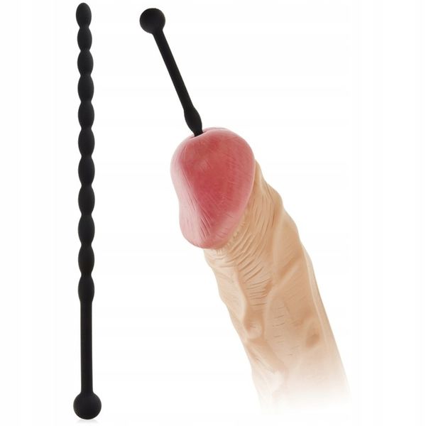 ELASTYCZNY SILIKONOWY DILATOR DLA KOBIET MĘŻCZYZN KULKI DO CEWKI MOCZOWEJ zdjęcie 1