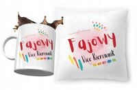 Zestaw Dla Vice Kierownika Poduszka + Kubek Z Nadrukiem Ze Zdjęciem