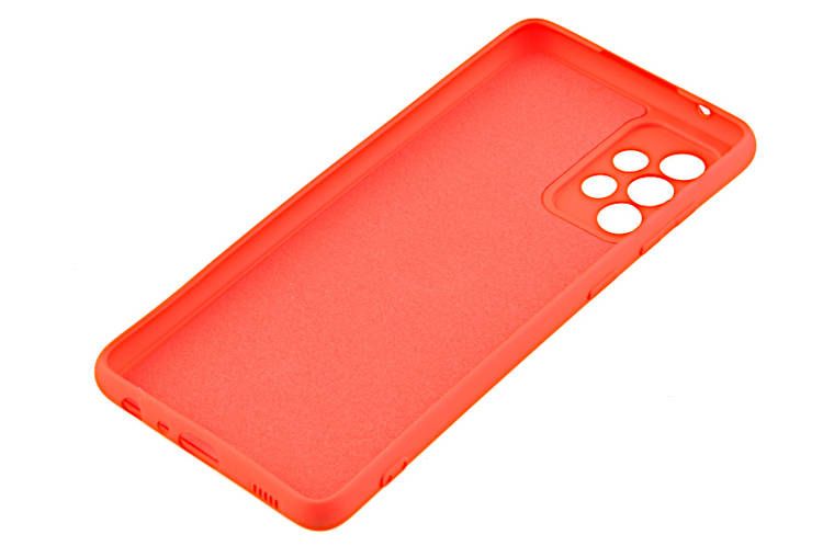 Etui Pastel Ring do Samsung Galaxy A72 / A72 5G czerwony zdjęcie 5
