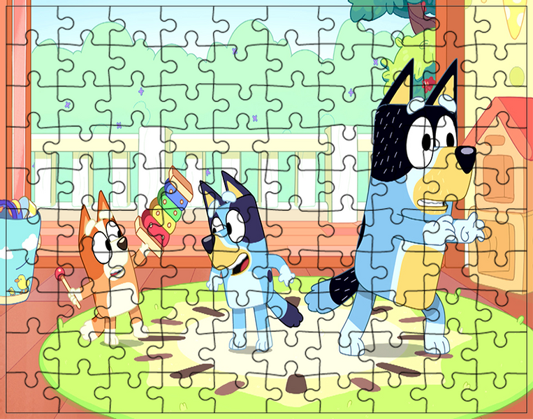 Puzzle Bluey zdjęcie 1