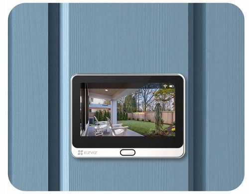 WIZJER ELEKTRONICZNY DO DRZWI JUDASZ CS-DP2 2K 3MPX PANEL DOTYKOWY EKRAN na Arena.pl