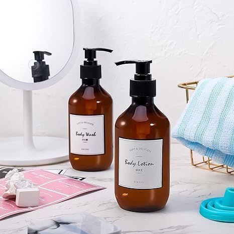 Dozownik Butelka  Z Pompką Do Szamponu Mydła na Arena.pl