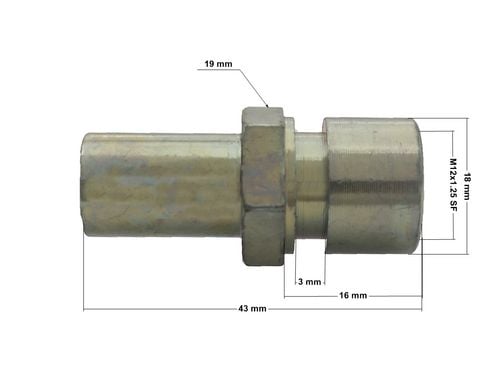 D10219M - Zestaw przewodów hamulcowych osi przedniej SAME EXPLORER 2 na Arena.pl