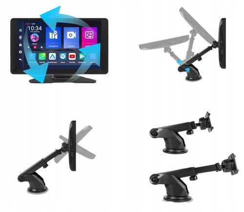 RADIO STACJA MULTIMEDIALNA WIDEOREJESTRATOR CARPLAY ANDROID 2 KAMERY DVR na Arena.pl