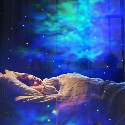 PROJEKTOR GWIAZD ASTRONAUTA LAMPKA NOCNA DLA DZIECKA GALAXY KOSMOS + PILOT na Arena.pl