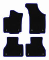 Dywaniki welurowe CARLUX-BLUE do Volkswagen Phaeton 2002-2016, czarne
