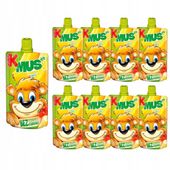 Kubuś Mus 100% banan jabłko 100 g x 8 sztuk