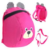 Plecak dla Przedszkolaka Regulowany Szkolny Dziecięcy Miś Plecaczek + Smycz