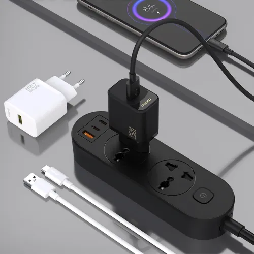ładowarka dudao a27s 25w gan usb-a - biała na Arena.pl